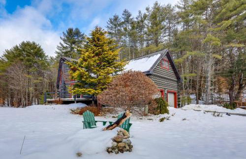 A-Frame Log Home with Game Room Near Lake George! - Foto 36