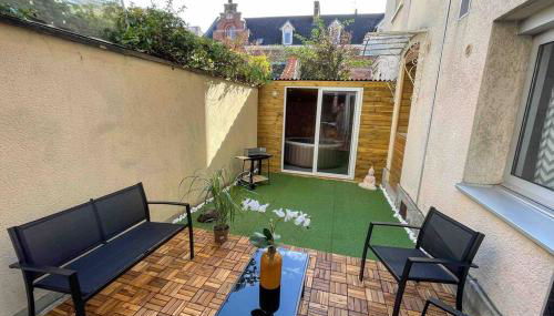 SPA - 4 Pers - NETFLIX - Gare - Parking - Foto 4, Garden