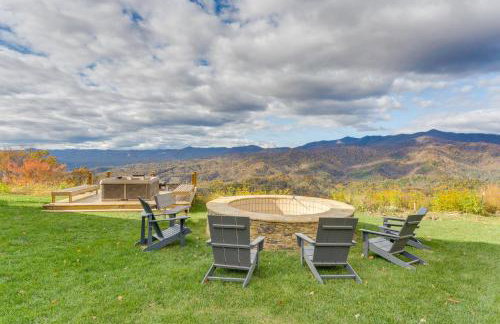 Blue Ridge Mountain-View Cabin with Hot Tub and Deck! - Foto 31