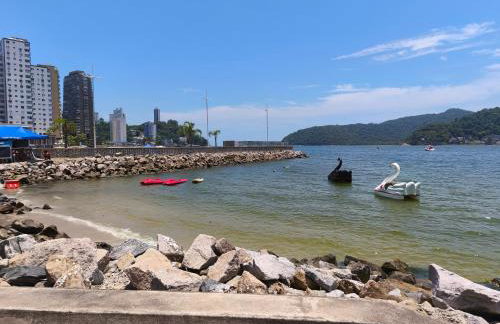 Vista Espetacular Frente ao Mar em São Vicente - Foto 36