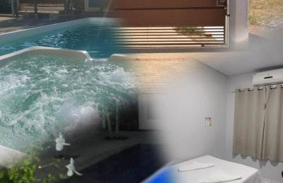 Check-in AUTÔNOMO e Privacidade em Hidro, piscina, casa, garagem até 2, até 3 quartos e 3 ar, 2 banheiros, churrasqueira, máquina de lavar roupas, roupa de cama, todos privativos, insira valor 3 hóspedes e abrimos 2 quartos, já 5 hóspedes usam 3Q - Foto 48