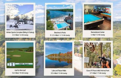 Pocono's Resort | Fire Pit, Jacuzzi, Winter Sport - Foto 5