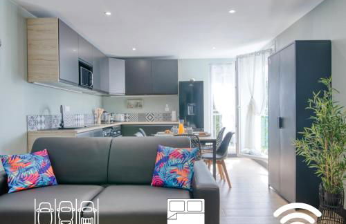 First flight Colomiers - à 8 mn de l'aéroport- Proche Airbus - 6 voyageurs - Foto 1