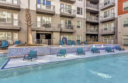 Boulevard Stays Dashing King 1 BR Suite Pool Parking Gym M - Foto 20
