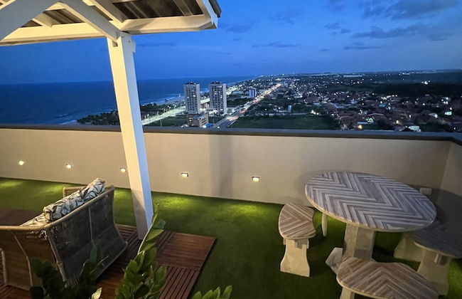 Cobertura vista mar com deck privativo - Foto 29