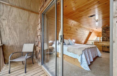 Secluded A-Frame Cabin with Incredible Views near Mountain Fork River in Oklahoma - Foto 10