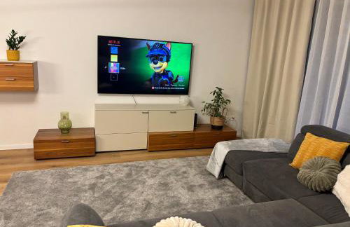 Olive Apartment mit Balkonen & Elektrogrill, 24h Self-Check-in, Free Parking, Netflix & WiFi, TOP Lage, Nähe KEM Kliniken - Foto 23