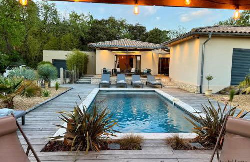 Charmante Villa, 10pers, clim,piscine,grand jardin - Foto 28