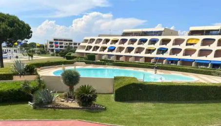 Port Horizon - T3 terrasse vue port climatisé piscine WIFI résidence Escale Port - Foto 4