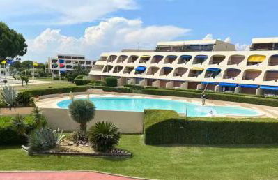 Port Horizon - T3 terrasse vue port climatisé piscine WIFI résidence Escale Port - Foto 4