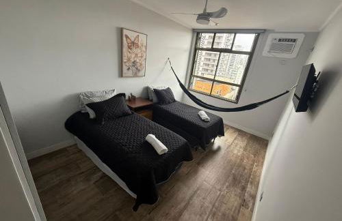 Frente Mar com garagem, Ar Condicionado e WI-FI grátis em Santos - Foto 30