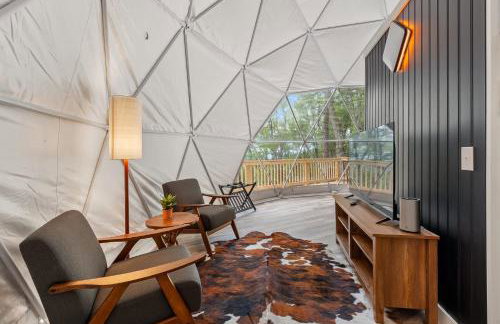 Glamping dome w hot tub & fire pit - Foto 5