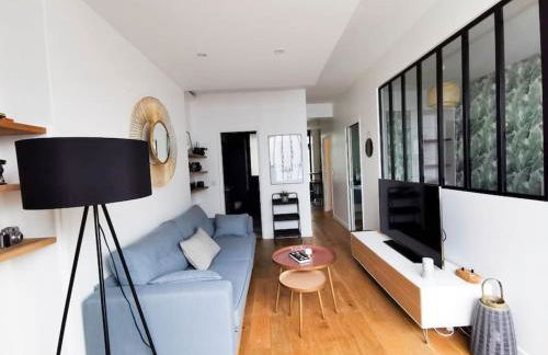 Appartement rénové une chambre avec espace de travail - Foto 12