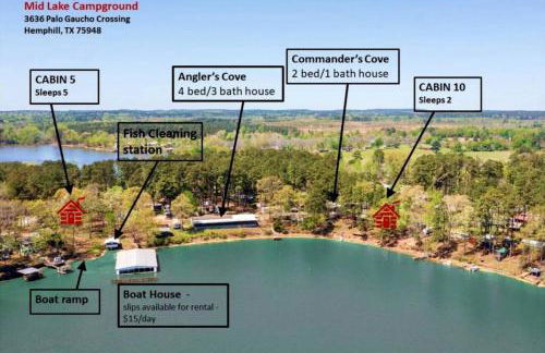 Peaceful Lakefront Tiny Cabin Nestled in the Sabine National Forest for a Romantic Escape in Hemphill, Texas - Foto 27