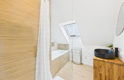 Villa Bel'Odet, appartements modernes au calme, terrasses pour les T2, grand jardin et parking gratuit, à 5 min des plages de Bénodet - Foto 40