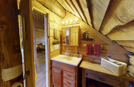 Canyon View Family Cabin, Deck, TV Room, Games, BBQ, Campfire - Foto 5