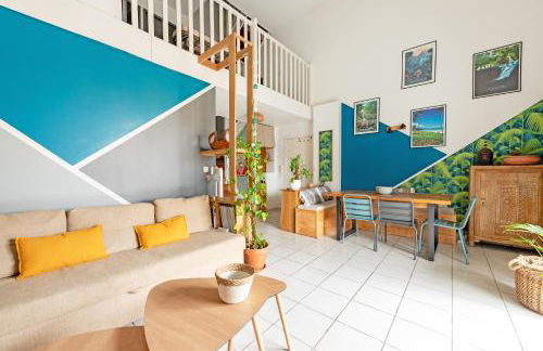 Le Surf : Triplex (T4) parking, rooftop et clim - Foto 15