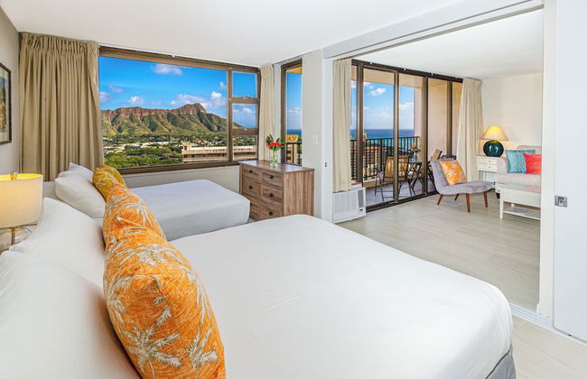 Diamond Head and Partial Ocean views with 2 Beds and Parking - Foto 12