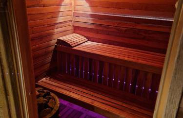 Odpoczywajka domek brzozowy z balią i sauną - Foto 16