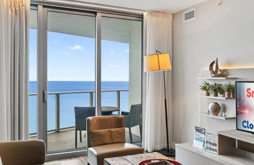 Splendid Resort - Oceanview 1BDR & 1BA Apt Right on the Beach, Heated pool, GYM - Foto 24