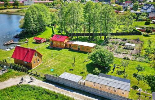 Cottage by Ostrowieckie Lake with Private Beach - Foto 26