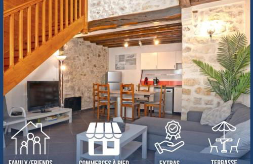 Triplex atypique-Cour intérieure-Commerces à pied - Foto 1