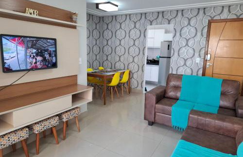 Edf Gil Nogueira - Praia do Morro - GUARAPARI - ES - Brasil - 4º Andar TELA Proteção - FRENTE Sol Manhã - 02 quartos com Split - WIFI - Varanda Gourmet com CHURRASQUEIRA - 02 elevadores - 01 Vaga - PISCINA - Sauna - Portaria 24 HRS - 50m da Praia do Morro - Photo 24