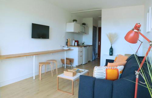 Studio dernier étage vue mer Clim et Wifi - Foto 5