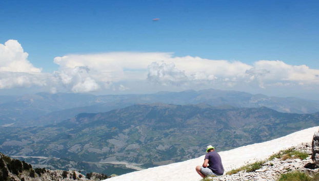 Take in the breathtaking views of this Albanian mountain!