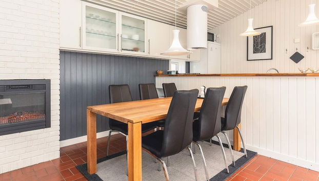 6 Person Holiday Park Home in Middelfart - Foto 4, Cocina privada