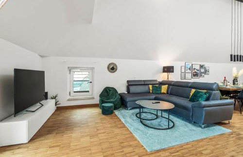 DND Design Loft I 170qm I Parken I Balkon I Workstation I Netflix I Kaffee I Waschmaschine I Trockner I Xbox I Ausblick - Foto 20