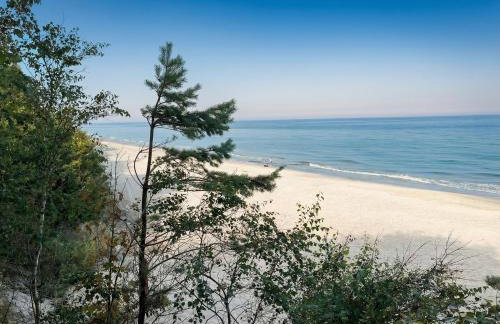 Deluxe Suite, 150 meters to Beach, Large Balcony, Parking, Lift, Porta Mare Leśne Tarasy - Foto 24