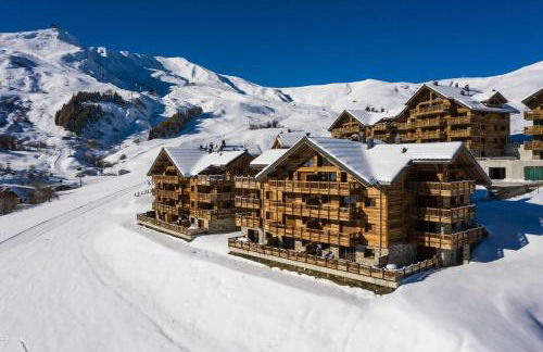 ODYSSEE B203 Vaste appartement en vieux bois sur les pistes, vue panoramique - Foto 16