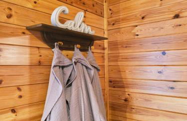 Luxury Wood Lodge with sauna, log burner & private woodland garden - Wnion Wood Lodge - Foto 31