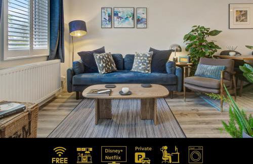 Stylish, business traveller friendly apartment, with free parking and Netflix - Foto 1