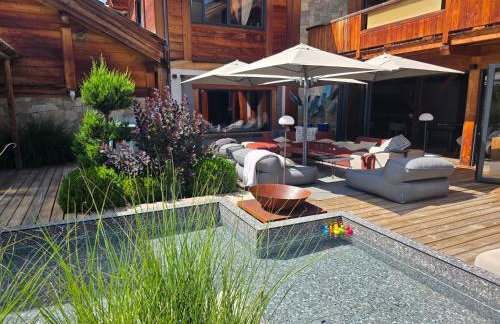 Chalet ORPIN Serre-Chevalier piscine cinéma sauna - Foto 53