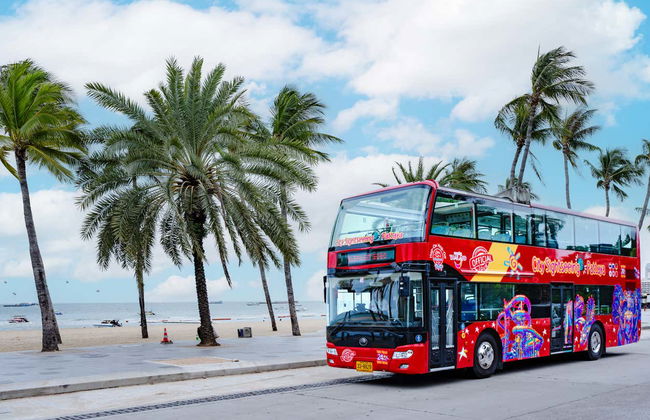 Ônibus turístico de Pattaya, City Sightseeing - Foto 3