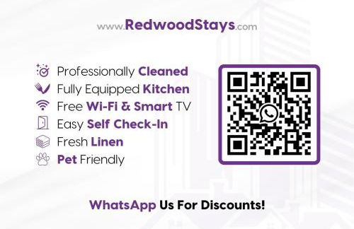 Well-Equipped Serviced Apartments in Aldershot Town Centre, Free WiFi By Redwood Stays - Foto 4