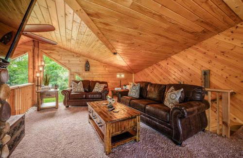 The Hideaway On Little Jay Log Home - Foto 26