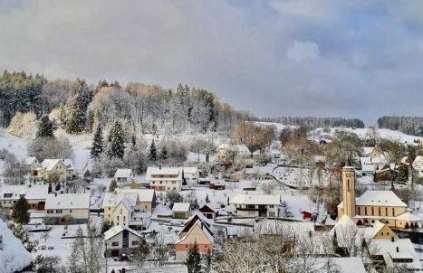 2 Zi Ferienwohnung mit schöner Aussicht und mit Balkon bis zu 5 Personen in Loßburg, Schwarzwald - Foto 22