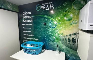 Flat Completo, Mini-Mercado, Academia, piscina, Lavanderia, Wi-Fi - Foto 39