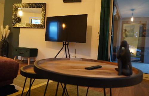 Design-Apartment I direkt im Zentrum von Bad Krozingen I Boxspring I Terrasse mit Garten & direktem Parkplatz I Boxspring I Nespresso - Foto 26