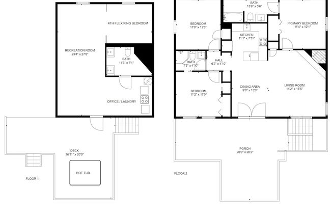 4 3 two King Beds Perfect Sunset Lake Views Pickleball Fire pit Lvl2 EV POA Pool - Foto 14