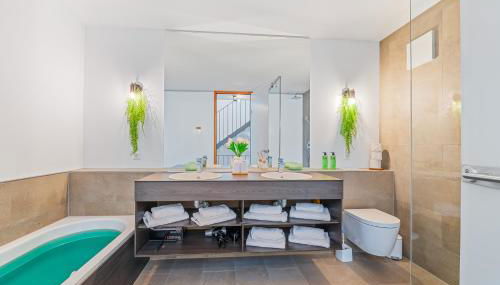 Bodensee Penthouse 23i - Seesicht - Billiard - Tischkicker - BBQ - Air Hockey - Panorama Exklusive - Photo 3, towels, Shower