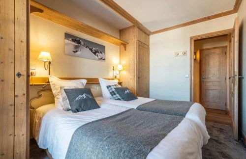 Appt rénové, 6 personnes Arc 1950 vue exceptionnelle MontBlanc, sauna, hammam, piscine int et ext - Photo 16