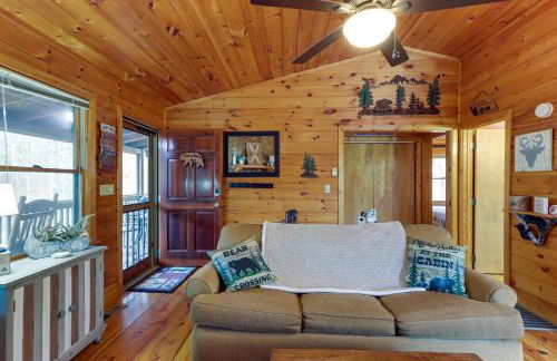 Private Hot Tub! Cherry Beary Den in Blue Ridge - Foto 7