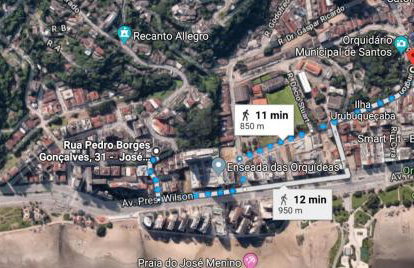 Edifício PRIMAVERA em Santos José Menino a 100 metros da praia - Foto 36