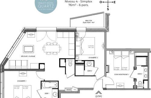 Chalet Hôtel Quartz - Foto 23