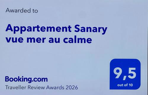 Appartement Sanary vue mer au calme - Foto 33