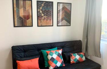 707- Apartamento Encantador, amplo e decorado, quarto, sala, cozinha, mobiliario moderno, cozinha completa com utensílios , Excelente vista da cidade e localização privelegiada no bairro Bigorrilho - Photo 24